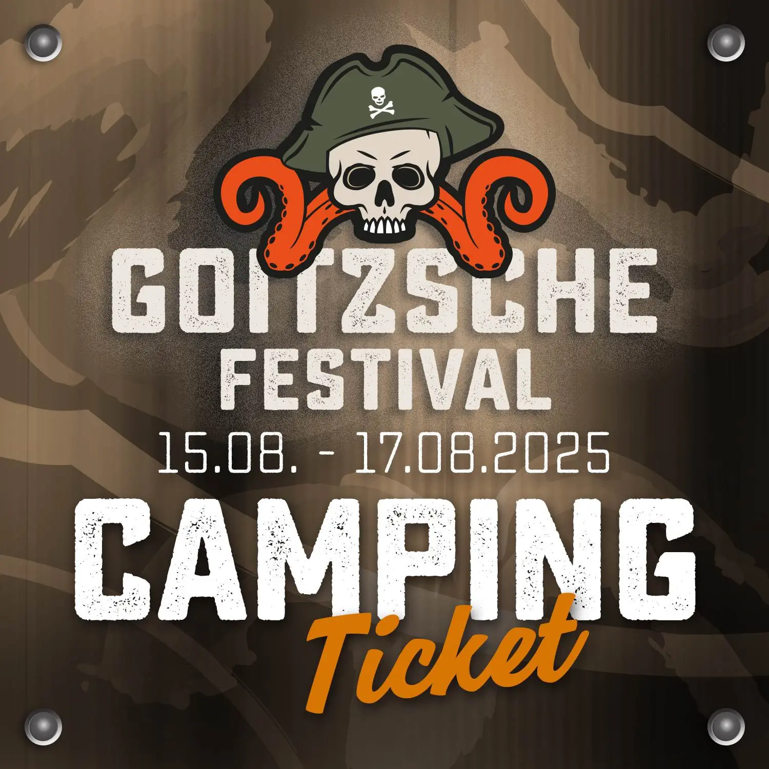 GOITZSCHE FESTIVAL 2025 - Camping-Ticket*