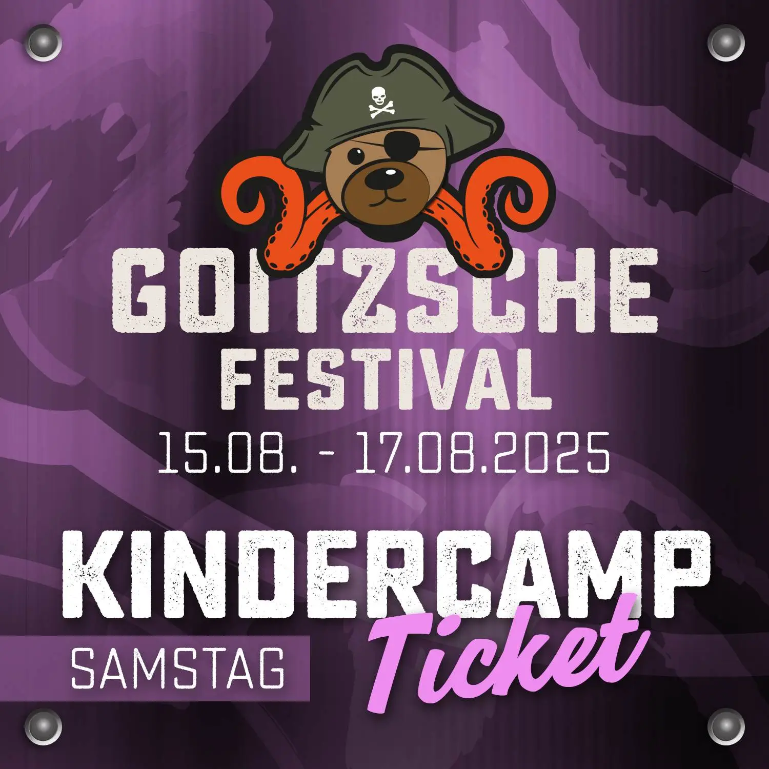 GOITZSCHE FESTIVAL 2025 -  Kindercamp Samstag