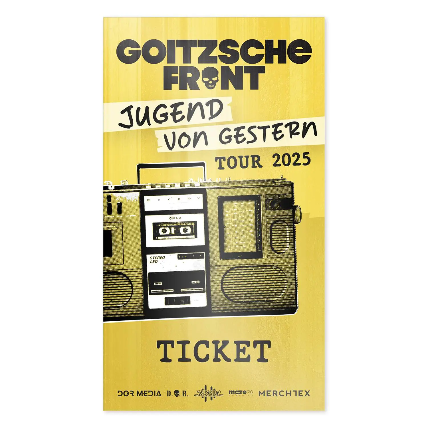 JUGEND VON GESTERN - Tour 2025 - Hardticket