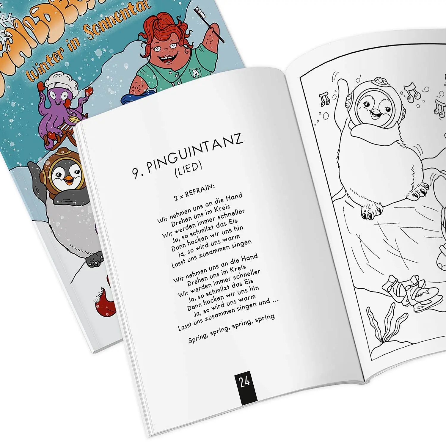 Geschichten Malbuch - Schildegart 2 