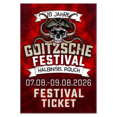 GOITZSCHE FESTIVAL 2026 - Wochenend-Ticket