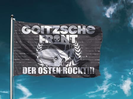 Flagge "Der Osten rockt!" – Bild 2