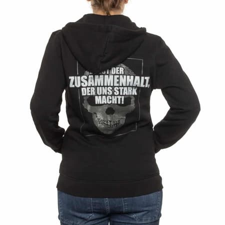 Girly Zipper-Jacke "Zusammenhalt" – Bild 2