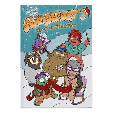 Geschichten Malbuch - Schildegart 2 "Winter in Sonnental"