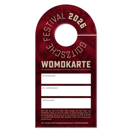 GOITZSCHE FESTIVAL 2026 - Wohnmobil-Karte
