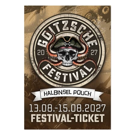 GOITZSCHE FESTIVAL 2027 - Wochenend-Ticket