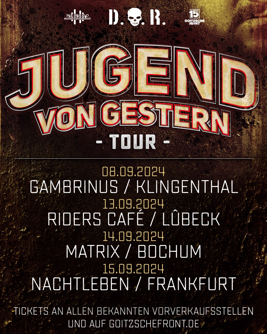 JUGEND VON GESTERN - Tour-Ticket 2024 – Bild 2