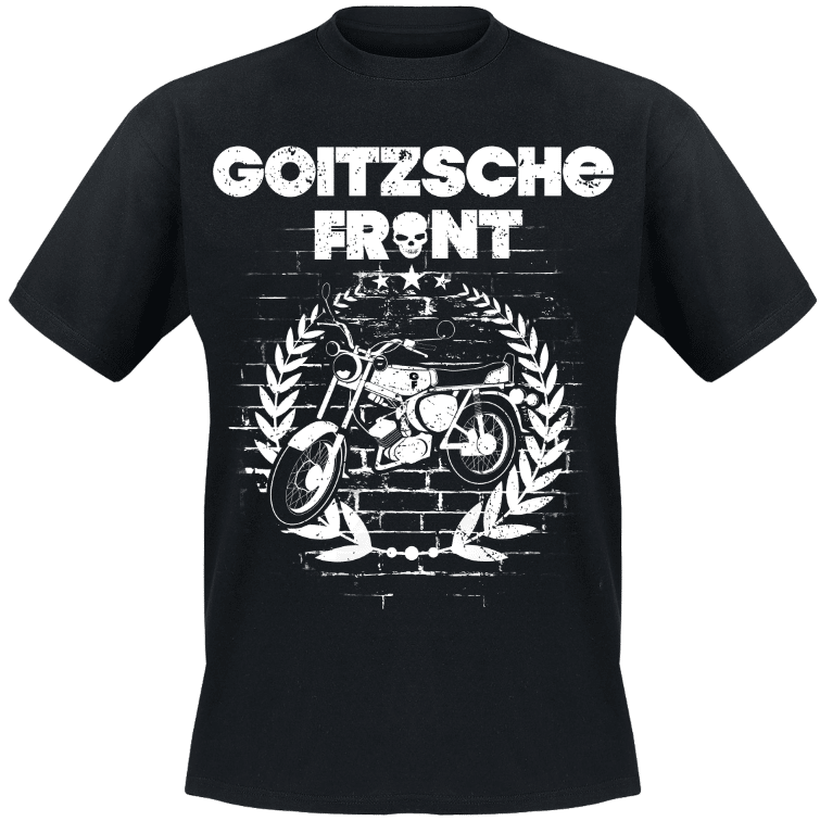 Shirt "Der Osten rockt - Moped" 83 Preview simson Front