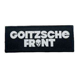 Aufnäher "GOITZSCHE FRONT" eckig