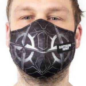 Goitzsche Front - Gesichtsmaske "OSTGOLD - WINDROSE"