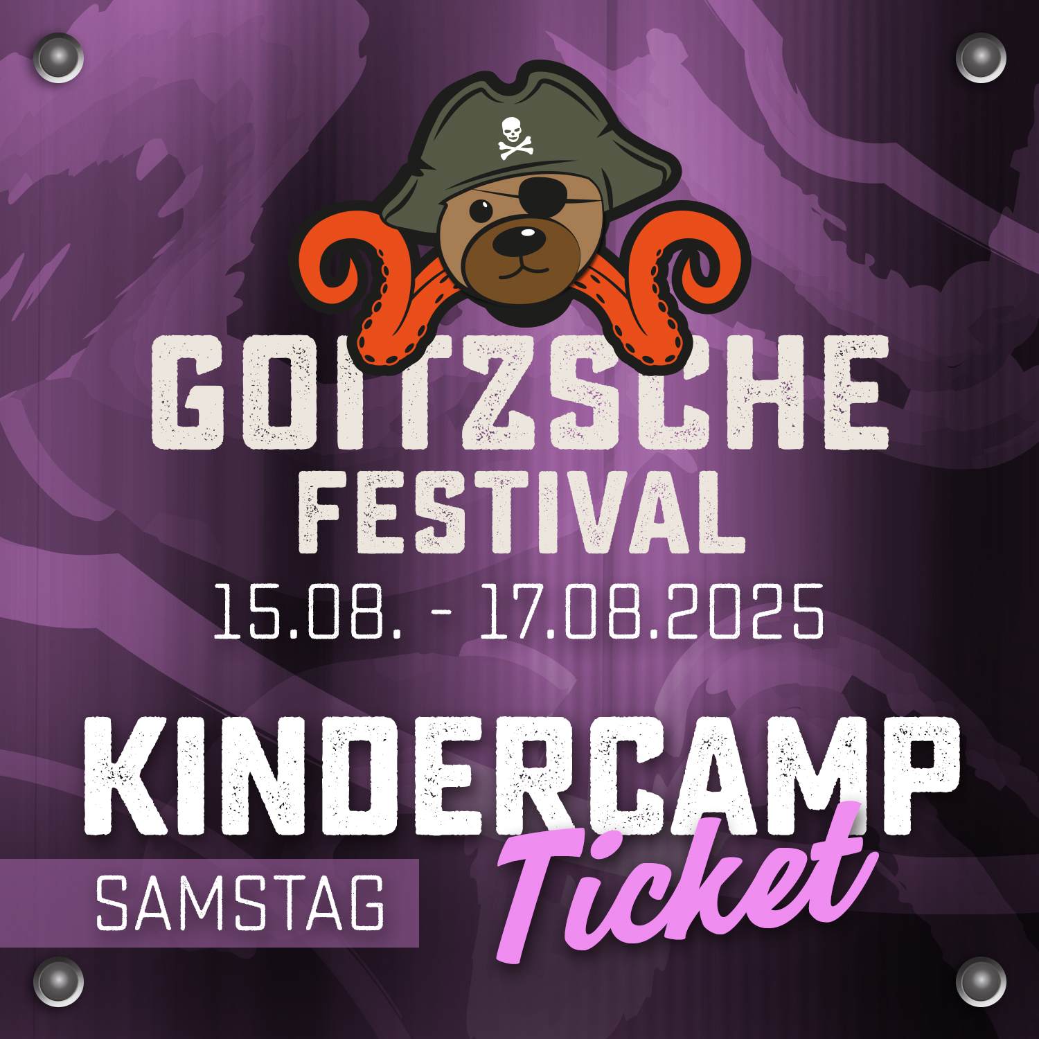 GOITZSCHE FESTIVAL 2025 -  Kindercamp Samstag