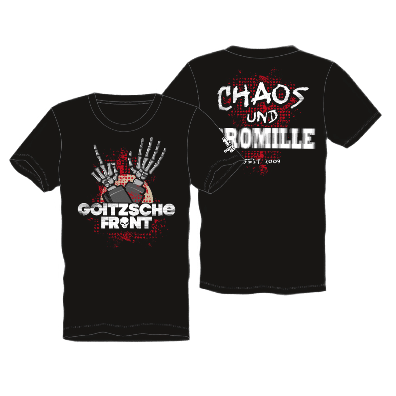 Shirt - Goitzsche Front "CHAOS UND PROMILLE" 20 Foto 06.01.24 20 07 58
