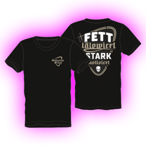 Girly Shirt "FETT & TÄTOWIERT"