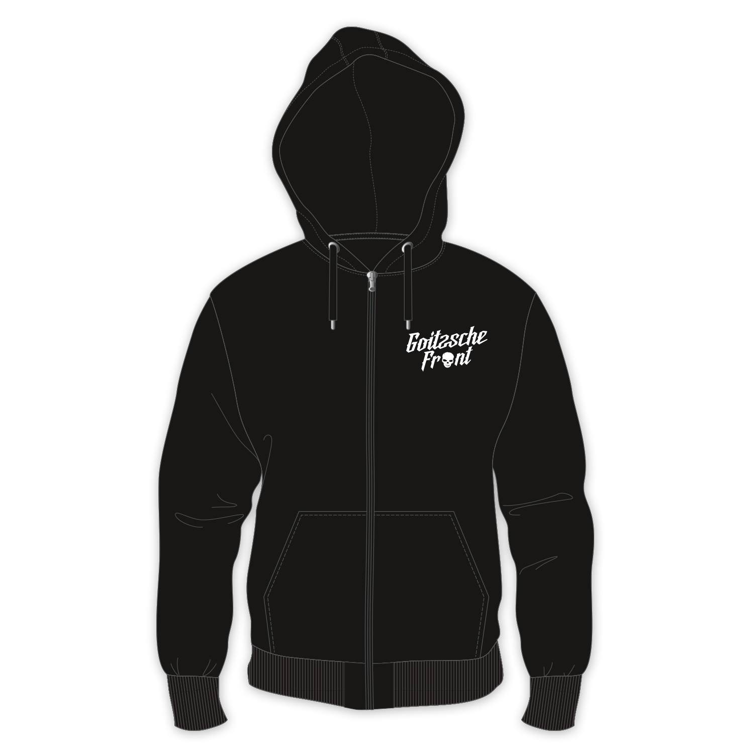 Zipper-Jacke - GOITZSCHE FRONT - Flash