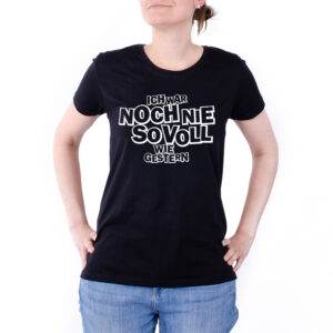 Girly Shirt "NIE SO VOLL"