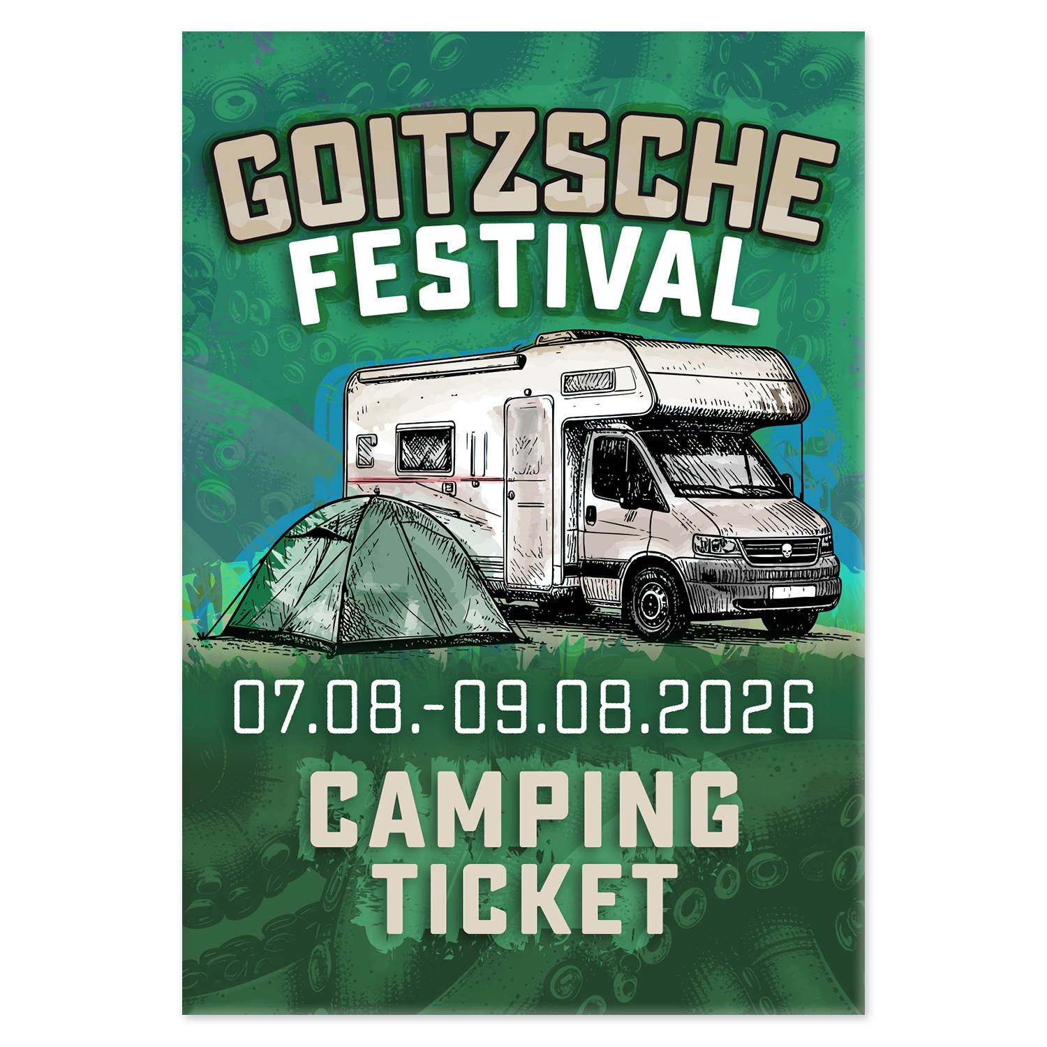 GOITZSCHE FESTIVAL 2026 - Camping-Ticket* 48 2025 08 Goitzsche Festival Camping Ticket