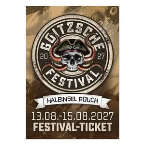 GOITZSCHE FESTIVAL 2027 - Wochenend-Ticket