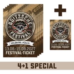 GOITZSCHE FESTIVAL 2027 - 4+1 Ticket-Special