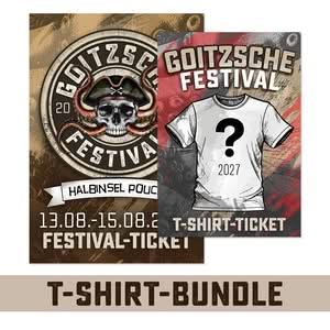 Bundle GOITZSCHE FESTIVAL 2027 (Ticket + Festival-Shirt)